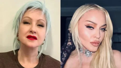 Cyndi Lauper e Madonna