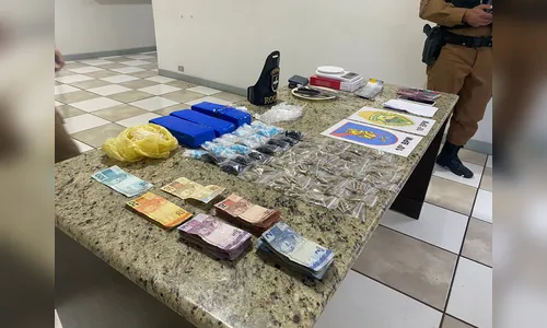 Polícia encontra 'cofre do tráfico' e prende criminoso em Apucarana