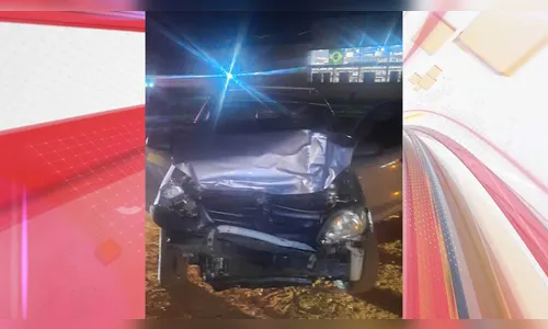 Motorista de 63 anos é encaminhado ao Honpar após colisão em Sabáudia