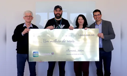 Novo milionário: consumidor da Lapa recebe prêmio máximo do Nota PR