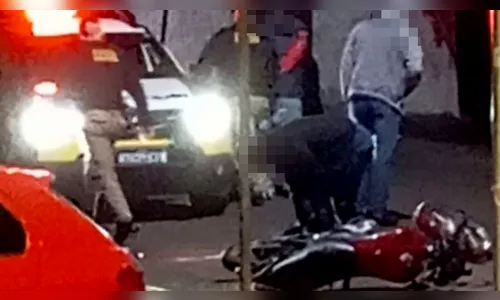 Motoqueiro é detido pela PM após fuga em alta velocidade em Ivaiporã