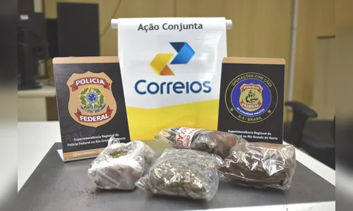 Polícia Federal apreende maconha enviada pelos Correios