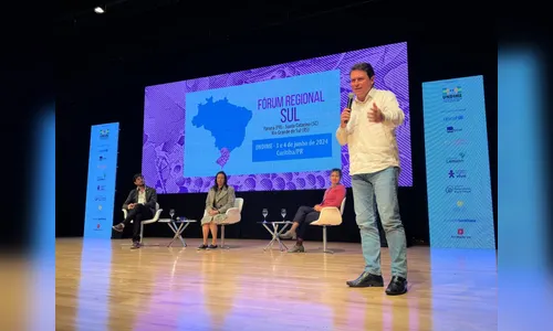 Em fórum regional, Junior da Femac defende mais recursos para educação