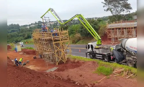 Obras de viadutos em Mandaguari vão bloquear rodovia em fins de semana