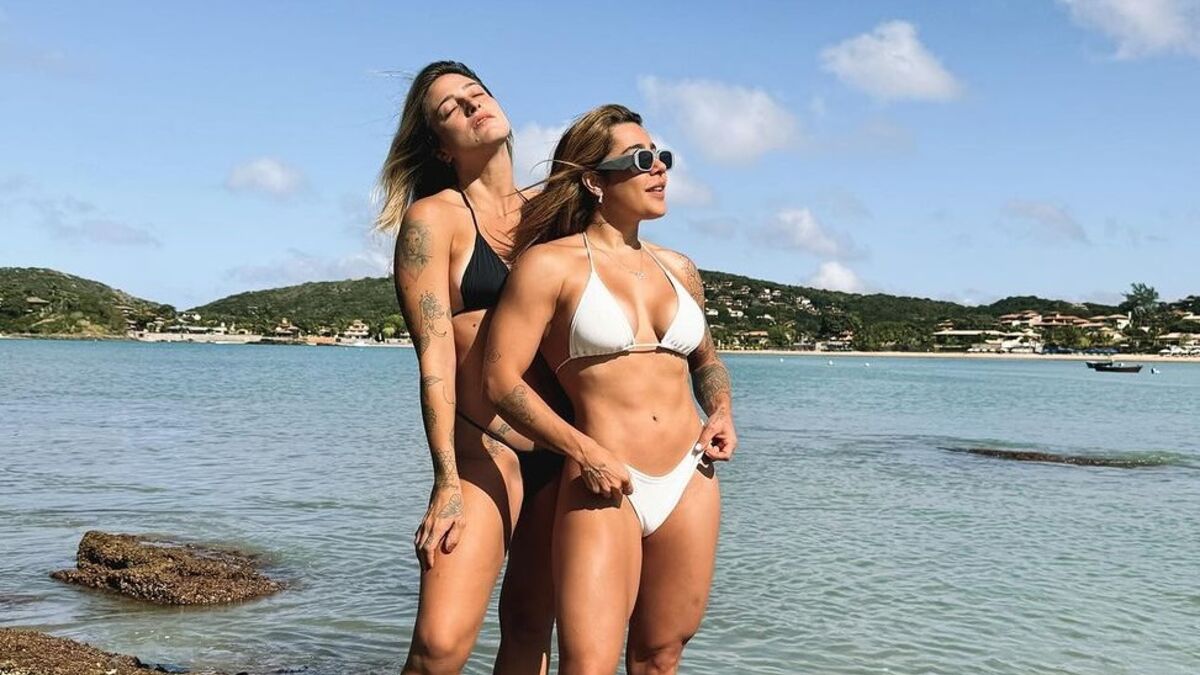 Em viagem romântica, Lauana Prado assume affair com Tati Dias