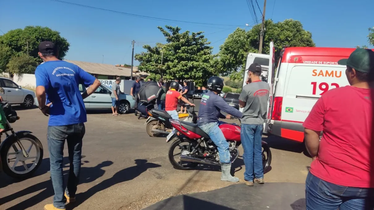 Acidente ocorreu no cruzamento das Ruas Presidente Kennedy e Lauro Lopes