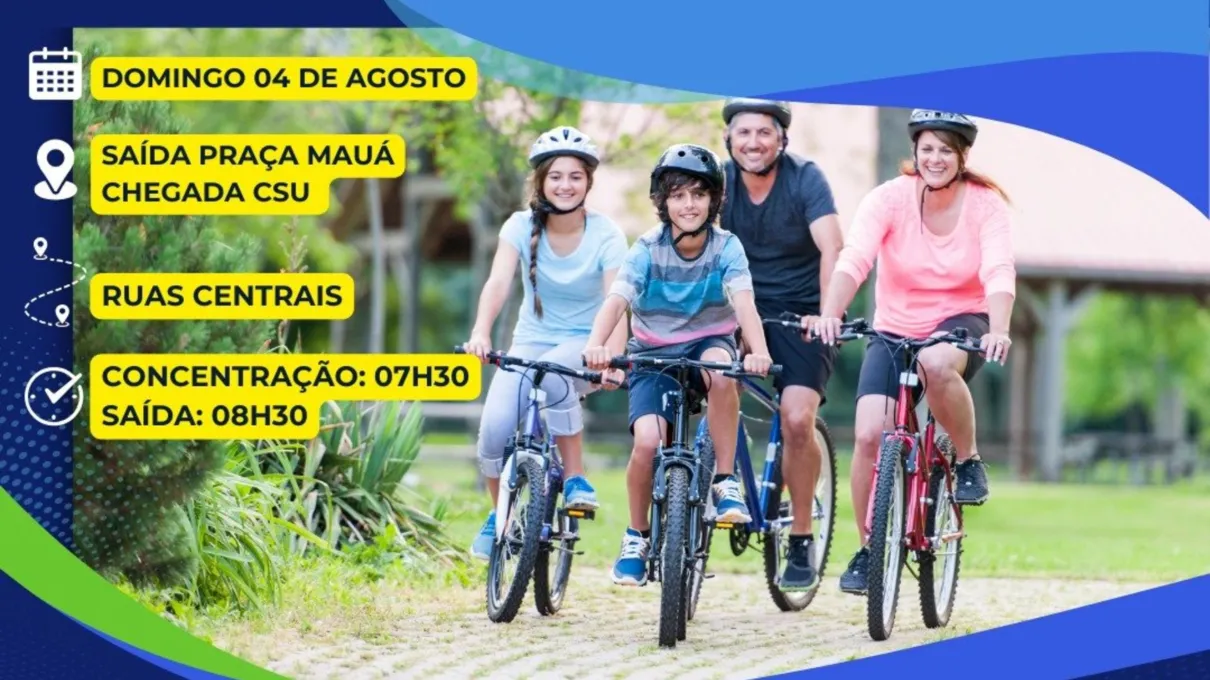 Arapongas promove passeio Ciclístico do Dia dos Pais; confira