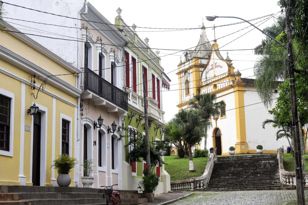 Centro histórico de Antonina, litoral do Paraná.