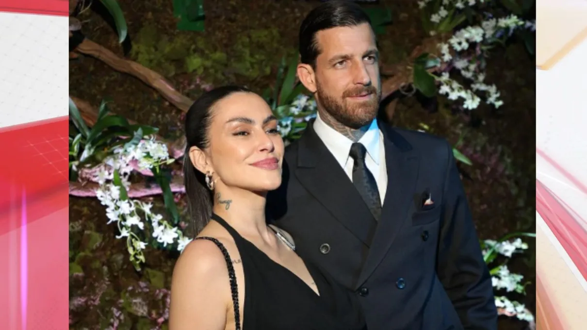 Cleo Pires e o marido Leandro D’Lucca