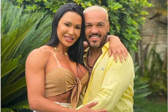 Gracyanne Barbosa e Belo anunciaram o término de seu casamento em abril
