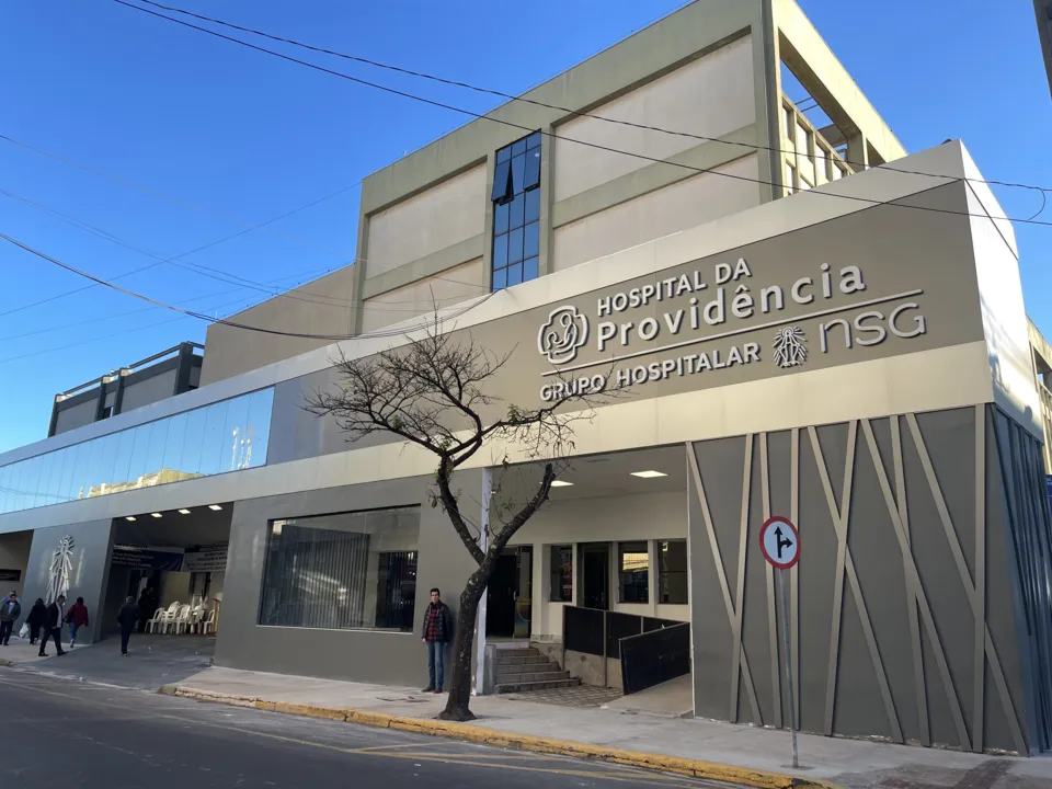 Vítima foi levada para o Hospital da Providência