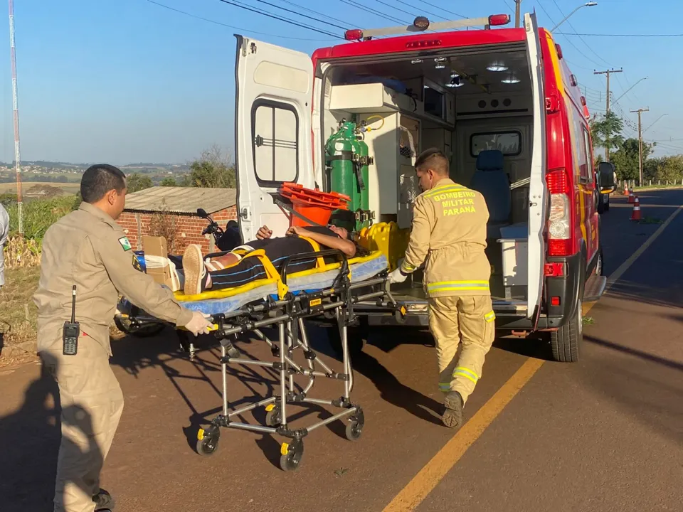 Siate, do Corpo de Bombeiros, atendeu as vítimas