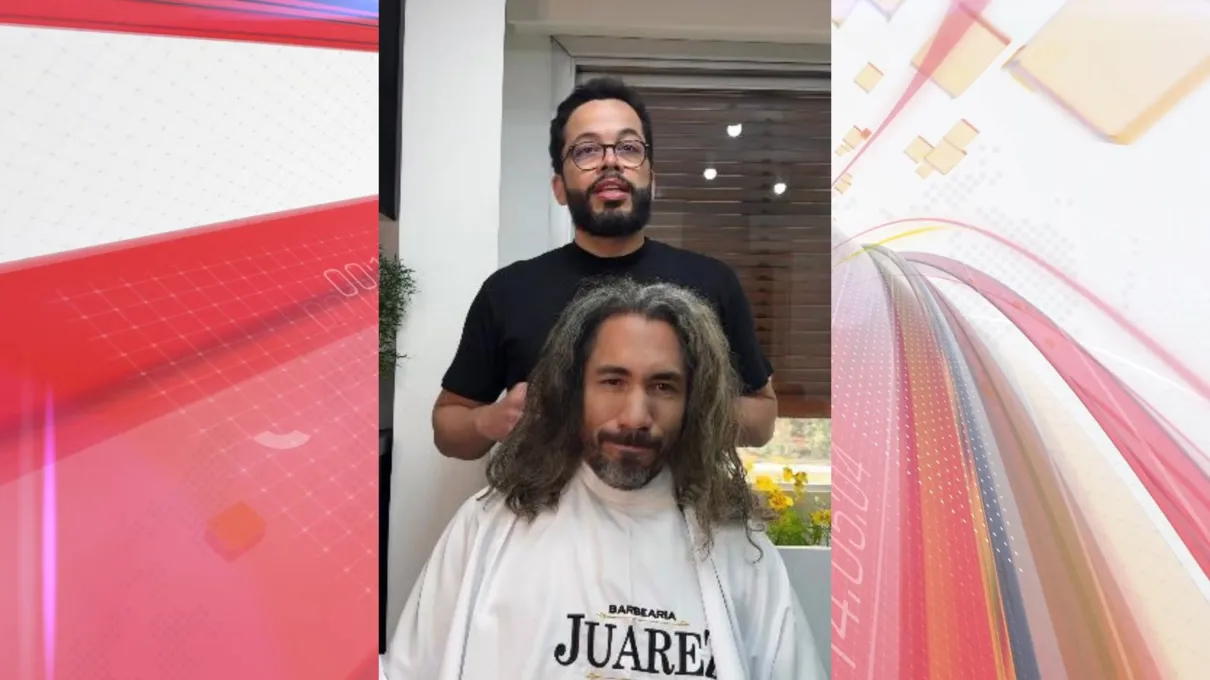 Silverado com o cabeleireiro Juarez Leite