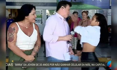 Repórter do SBT leva tapa na cara ao vivo durante entrevista; assista
