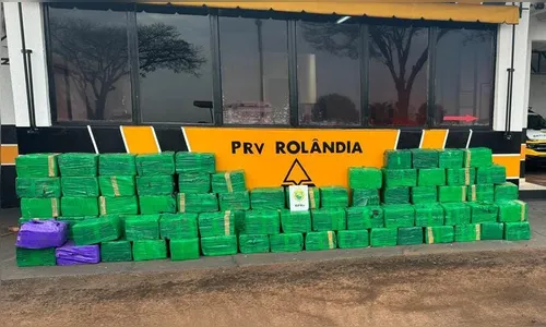 PM apreende maconha e tráfico tem prejuízo de R$ 7 milhões na região
