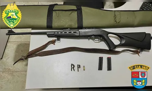 PM prende homem de 44 anos e apreende arma e munições em Ivaiporã
