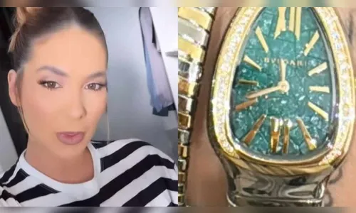 Virginia compra relógio de serpente que custa uma casa; saiba quanto