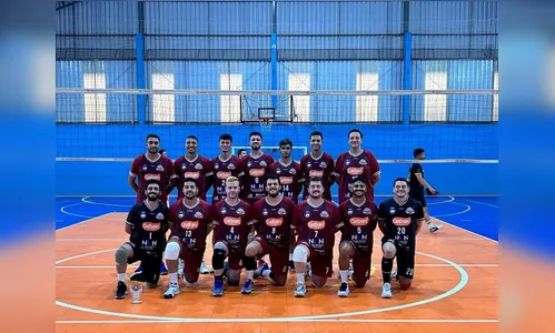 Voleibol masculino de Apucarana vence no Regional da Liga de Maringá