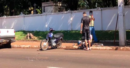 A vítima se encontra consciente