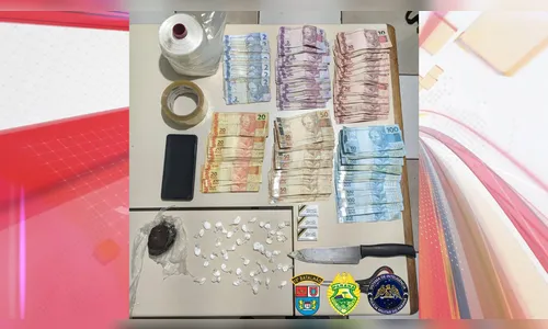 Mulher é presa por tráfico e diz que ganhava cerca de R$ 1 mil por dia