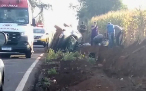 Acidente ocorreu entre  São João do Ivaí e o distrito de Santa Luzia da Alvorada