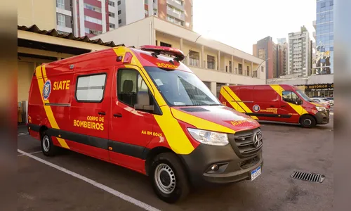 Ambulâncias mais modernas do Brasil garantem padrão de qualidade no PR