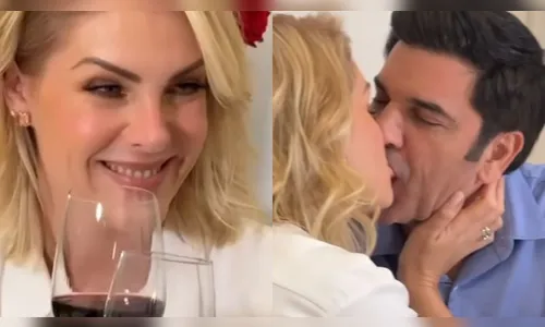 Ana Hickmann e Edu Guedes comemoram nova mansão com jantar especial