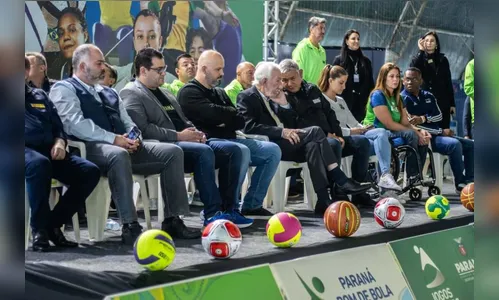 Apucarana recebe kits de materiais esportivos do Governo do Estado