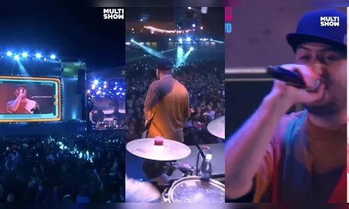 Apucaranense canta no 'João Rock' durante tributo ao Charlie Brown Jr.