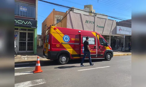 Adolescente é atropelado por Onix no centro de Apucarana
