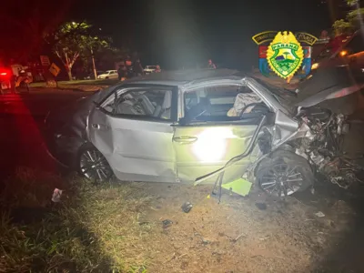 Batida aconteceu na altura do quilômetro 70