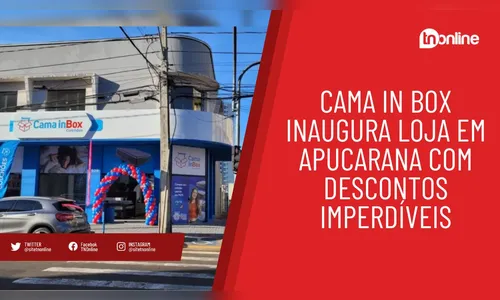 Cama in Box inaugura loja em Apucarana com descontos imperdíveis