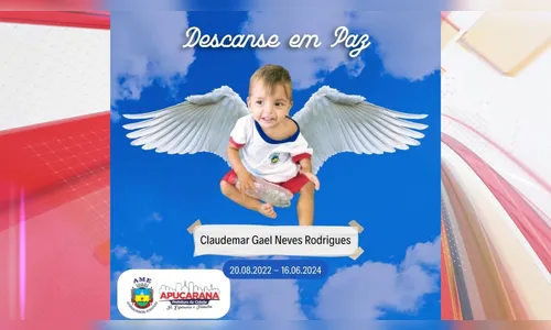 Morte de bebê causa comoção em Apucarana; prefeito lamenta falecimento