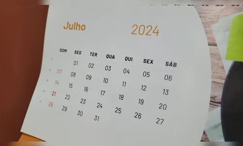 Feriados: veja as datas comemorativas e folgas do mês de julho