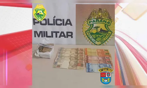 Motociclista é preso com 160 gramas de maconha na PR-272