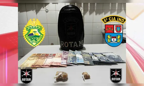 Suspeito de tráfico é preso com crack na Monte Castelo em Ivaiporã