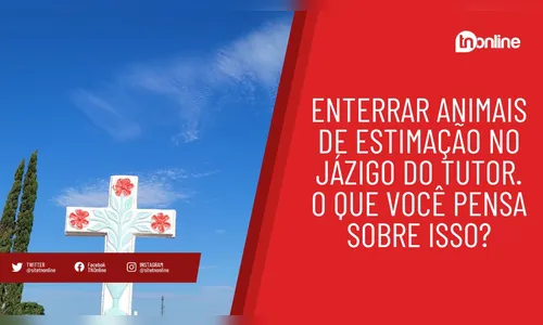 Enterrar pets no jázigo do tutor. O que você pensa sobre isso?