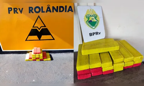 Passageiro de ônibus é preso com mala cheia de maconha em Rolândia