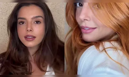 Giovanna Lancellotti choca ao ficar ruivíssima; veja o antes e depois