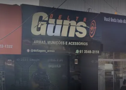 Loja foi alvo de um grande furto de armas