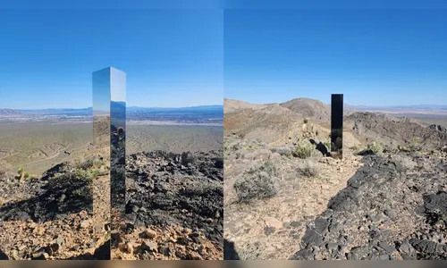 Objeto misterioso aparece em deserto e intriga autoridades; veja fotos