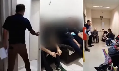 Prefeito aparece de surpresa em hospital e flagra médicos deitados