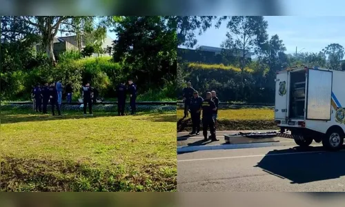 Corpo dilacerado é localizado ao lado de velas, bebidas e cigarros