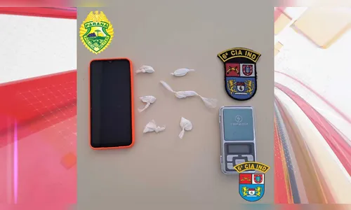 Suspeito de tráfico é detido com 5 gramas de cocaína em Lunardelli