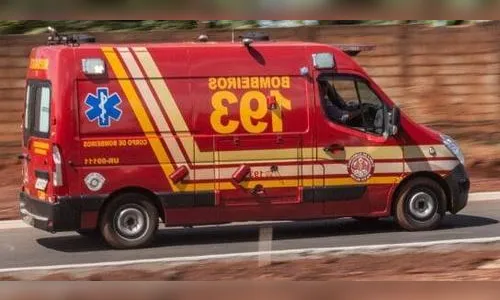 Idoso sofre ferimentos em acidente na Vila Rural de Ivaiporã