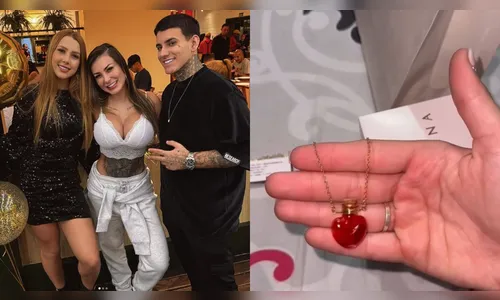 O presente surpreendeu até a DJ