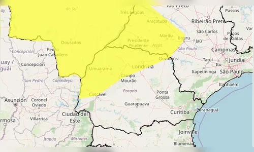 Alerta indica onda de calor para 190 cidades do Paraná; veja quais são