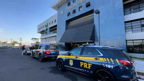 PRF, PF, Polícia Civil e Brigada Militar participaram da ação conjunta