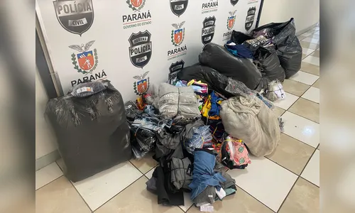 Vigia e ex-funcionário de fábrica são presos por furto de confecções