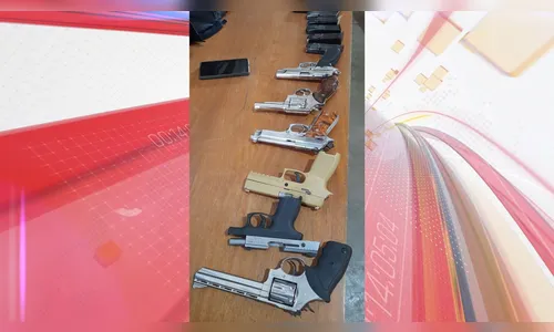 PRF apreende armas e carregadores em Maringá (PR)